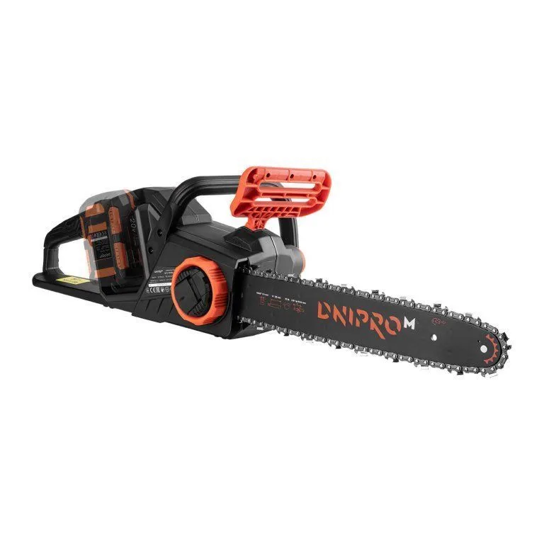 Fierăstrău cu lanț cu acumulator Dnipro-M DCS-200BC Dual