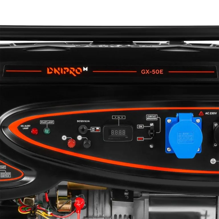 Generator pe benzină Dnipro-M GXE-50Е — imagine 3