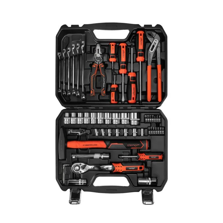 Set universal de scule Dnipro-M ULTRA (56 buc.) Super Lock, S2