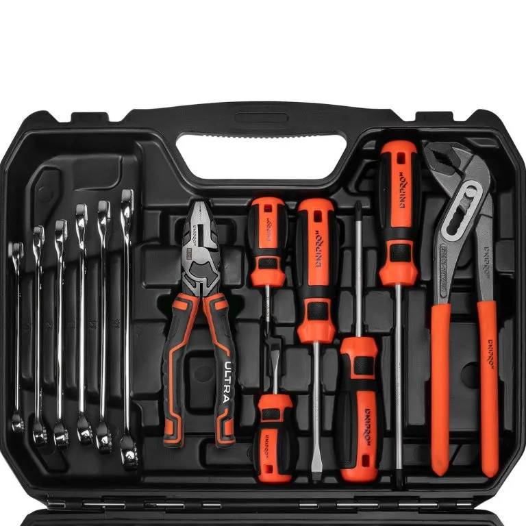 Set universal de scule Dnipro-M ULTRA (56 buc.) Super Lock, S2 — imagine 3
