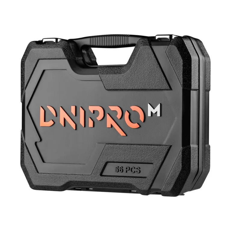 Set universal de scule Dnipro-M ULTRA (56 buc.) Super Lock, S2 — imagine 7