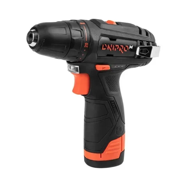 Mașină de găurit și înșurubat cu acumulator Dnipro-M CD-12CX Compact — imagine 2