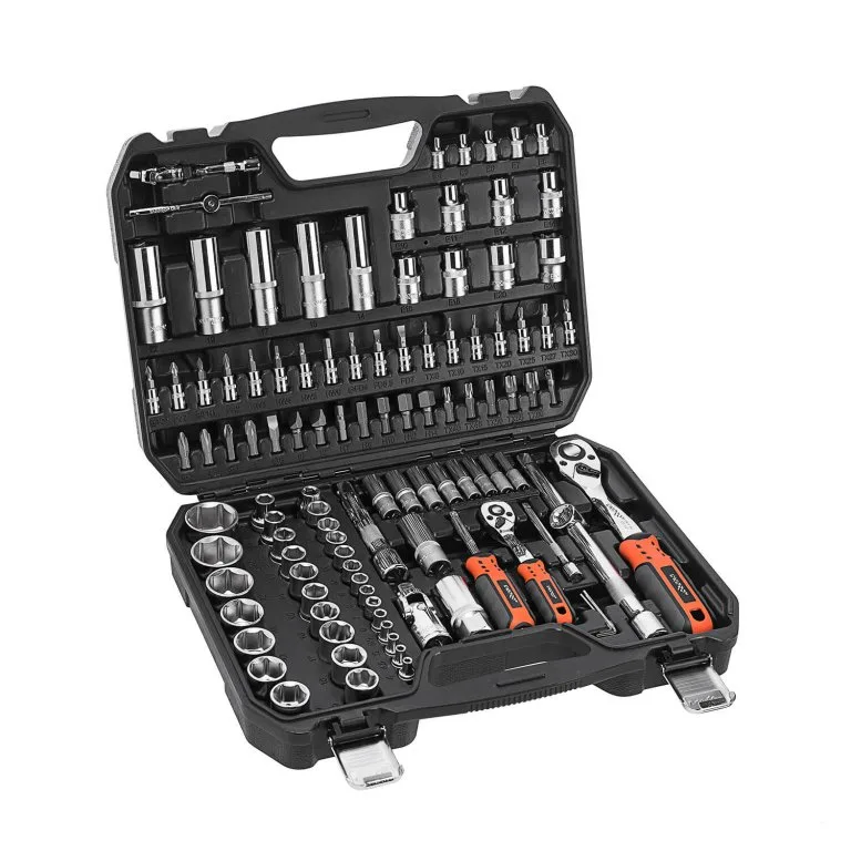 Set de scule Dnipro-M ULTRA, 110 bucăți, S2, Super Lock — imagine 10